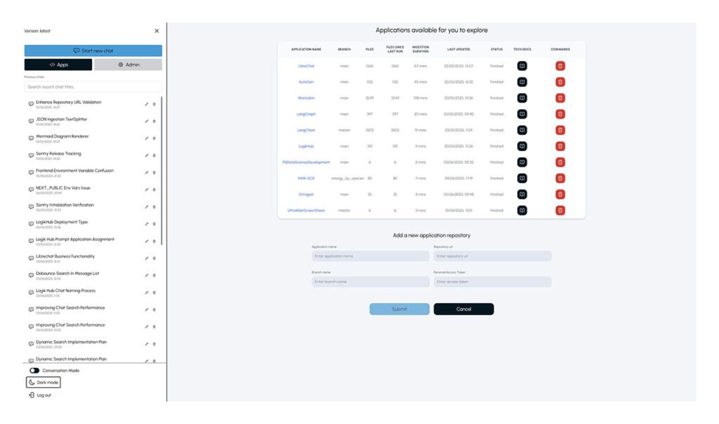 LogikHub Application Repository Page